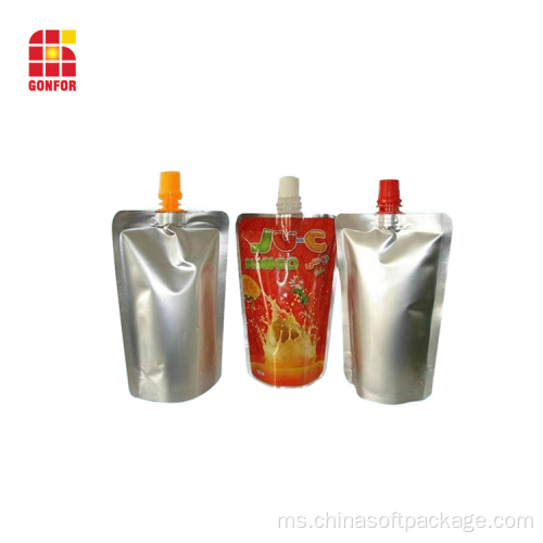 Makanan Gred Juice Gred Juice Spout Bag